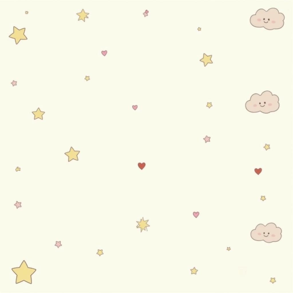 Hinh nen Powerpoint cute voi nhieu hoa tiet de thuong mau sac